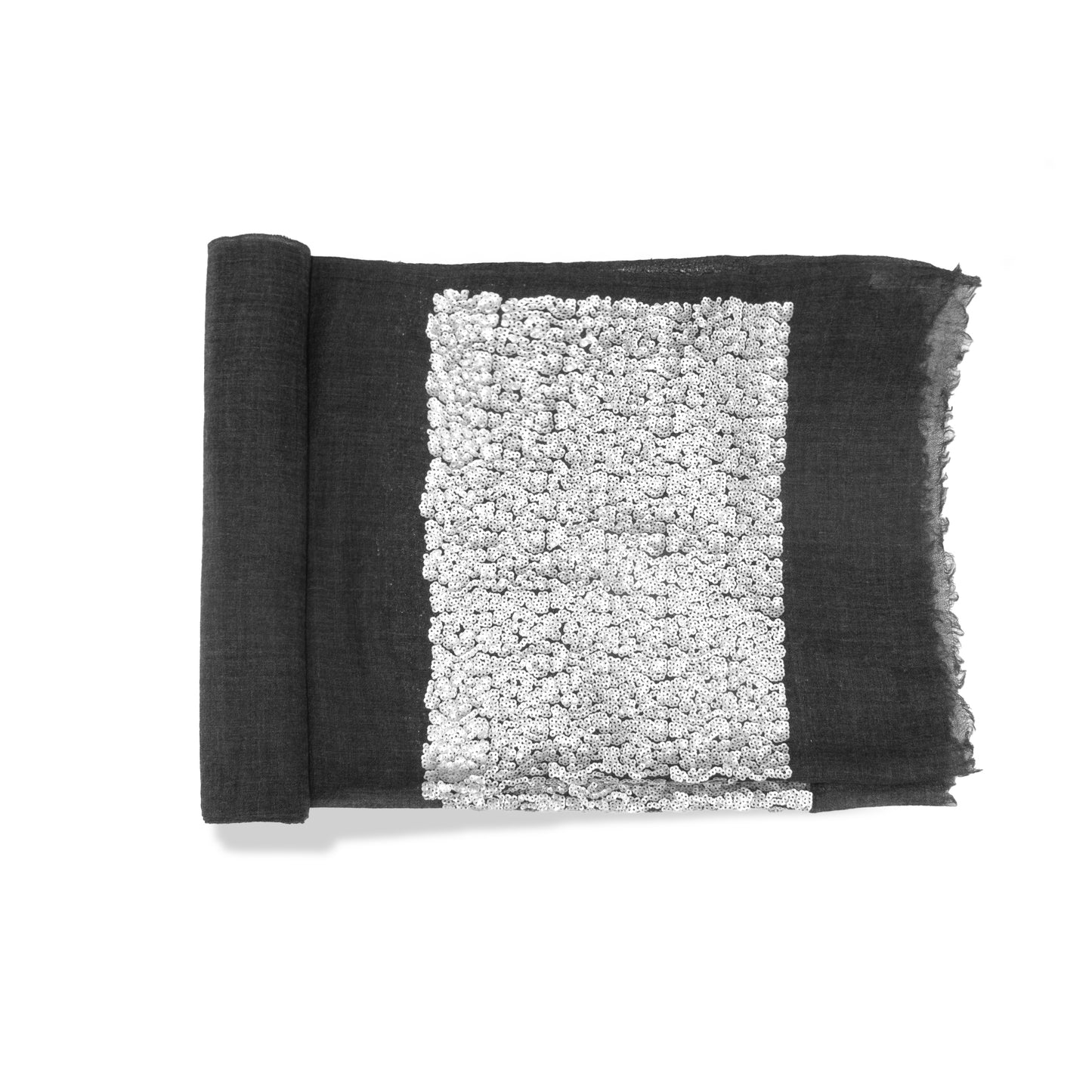 Black Pearl Radiant Cashmere Scarf