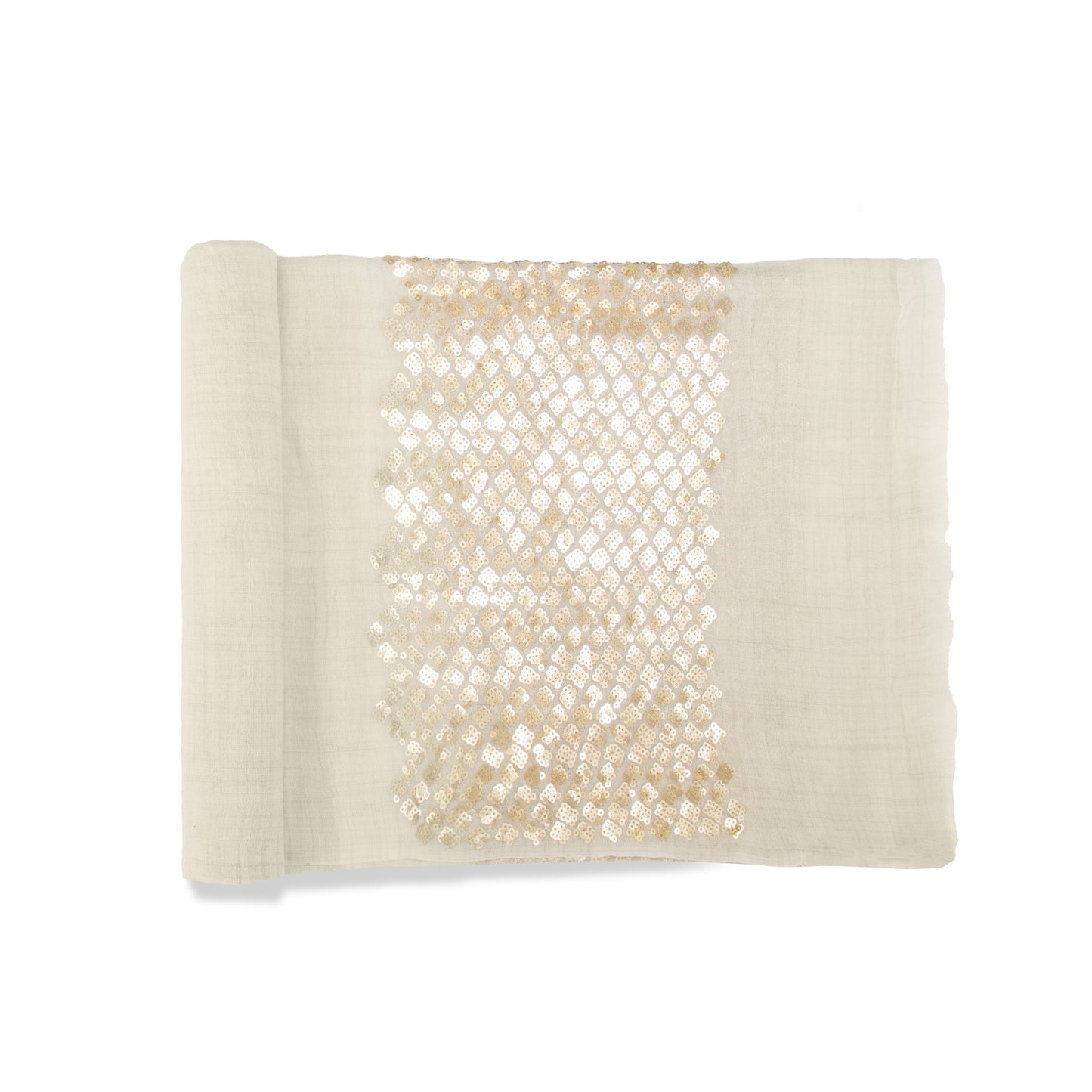 Champagne Radiant Cashmere Scarf