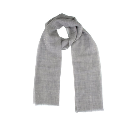 Gray Classic Cashmere Scarf