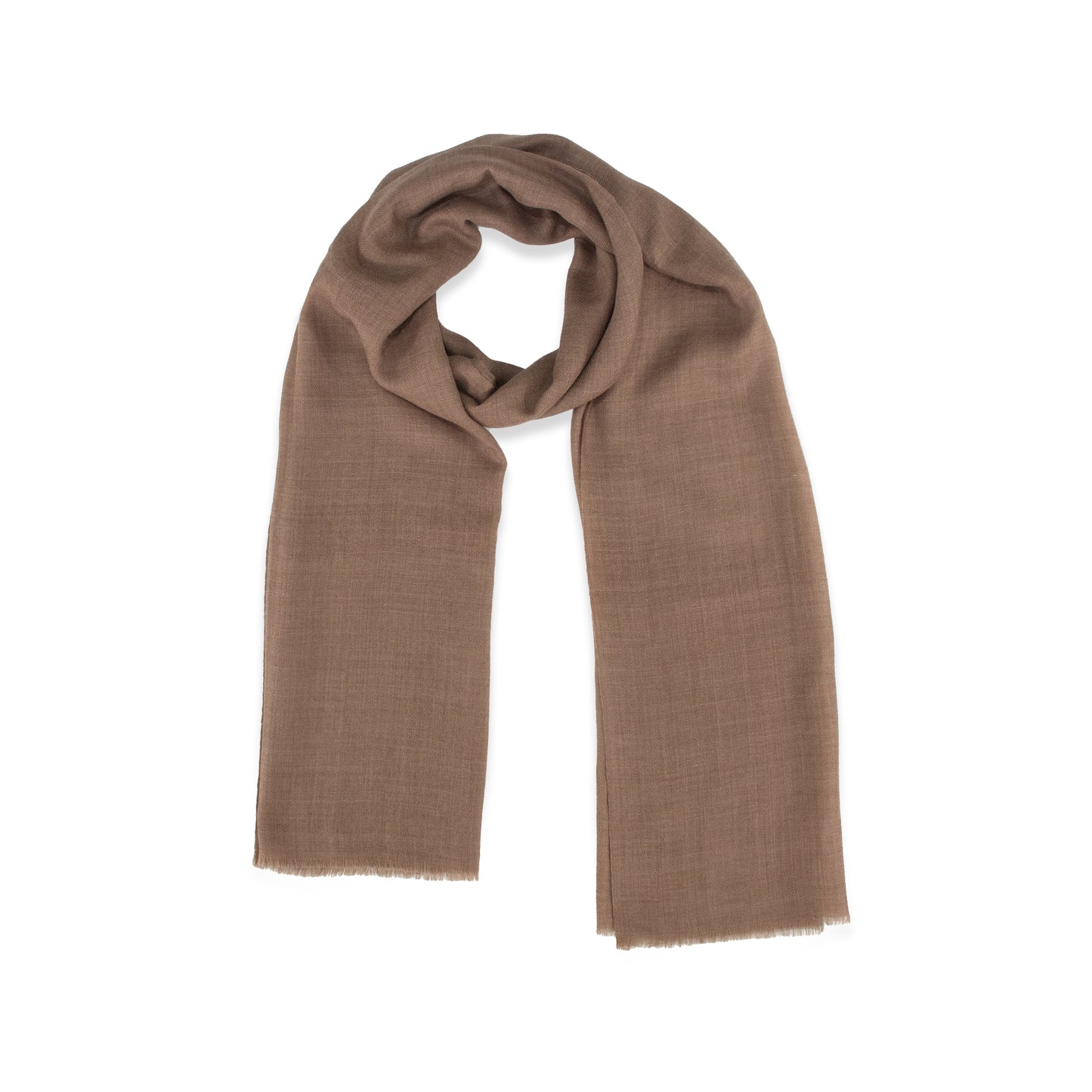 Brown Classic Cashmere Scarf