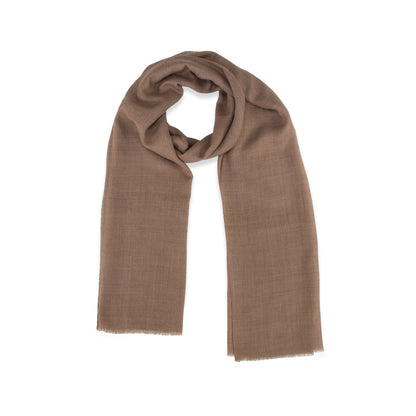 Brown Classic Cashmere Scarf