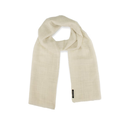 Cream Classic Cashmere Scarf