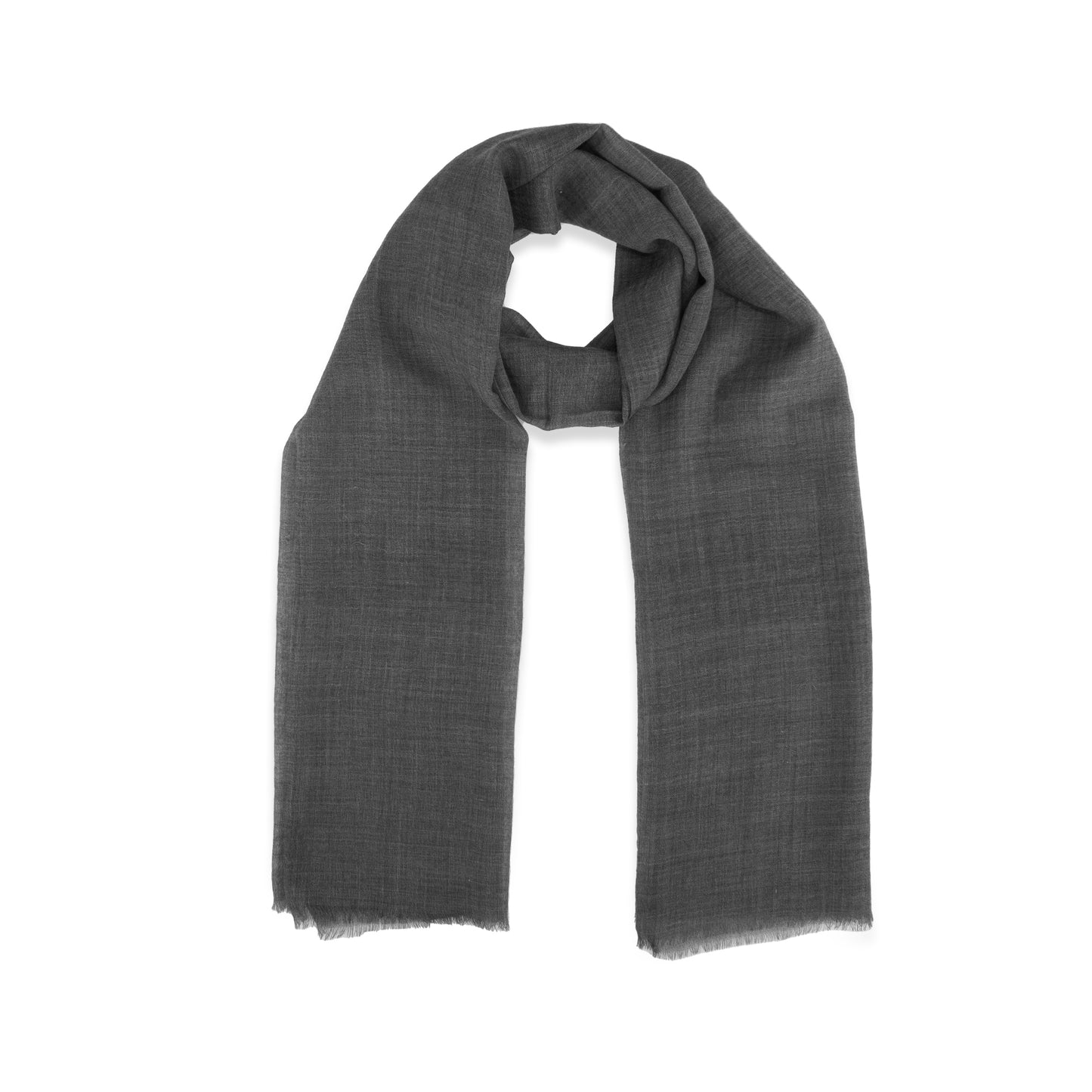 Charcoal Classic Cashmere Scarf